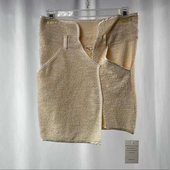 NWT For Love and Lemons x Free People Knitz Andi Mini Skirt in Cream Size XS - Picture 2 of 9